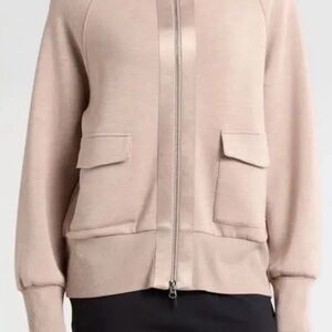 VARLEY Roxbury Zip-Through Jacket-Size Small
Color: Taupe Marl